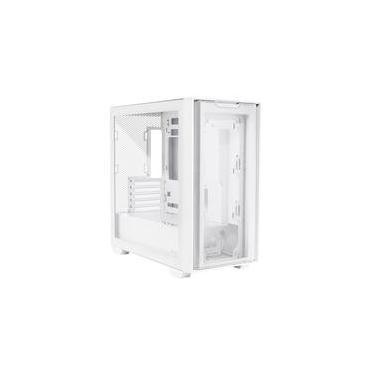 Imagem de Gabinete Gamer ASUS Prime A21, Mid Tower, M-ATX, Lateral em Vidro Temperado, Sem FANs, Branco - 90DC00H3-B00000