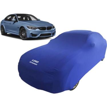 Imagem de Capa Automotiva Para Bmw M3 Tecido Helanca Lycra - Mz, Azul