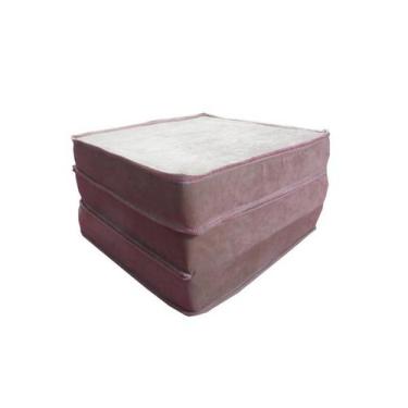 Imagem de Puff Camping Multifuncional Banco Colchonete Metalassê Orthovida 180 x