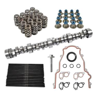 Imagem de LS Stage 3 Kit de eixo de came de caminhão para motores GM 4.8 5.3 6.0L 1999-2013 Silverado Sierra Vortec (inclui eixo de comando, molas, vedações, hastes e gaxetas)