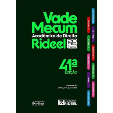 Imagem de Vade Mecum Acadêmico de Direito Rideel  2025 - 2º Semestre - RIDEEL JU