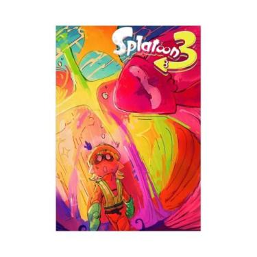 Imagem de Pôster De Arte Anime Splatoon 3 Impressão Em Canvas Decoração De Pared