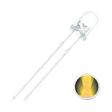 Imagem de Kit De Diodos LED Sortidos 100pcs 3MM Branco Verde Vermelho Azul Amare