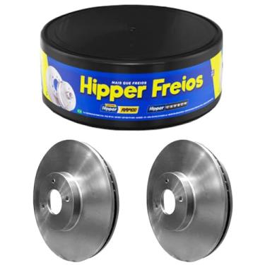 Imagem de Par Disco Freio Kwid 1.0 2019 a 2022 Dianteiro Ventilado