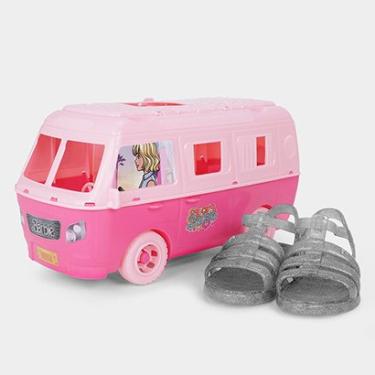 Imagem de Sandália Infantil Grendene Kids Barbie Road Trip Menina-Feminino