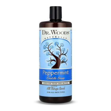 Imagem de Sabonete líquido de Castela Dr. Woods Peppermint 960 ml com karité