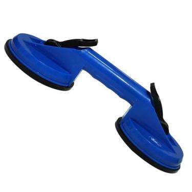 Imagem de Ventosa Dupla 75kg Para Piso Vidro Espelho Porcelanato Mármore Guepar