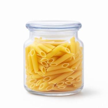 Imagem de Pote com Tampa de Vidro Pequeno Hermético Ruvolo