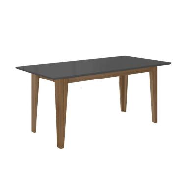 Imagem de Mesa de Jantar 6 Lugares Chicago Carvalho Grafite