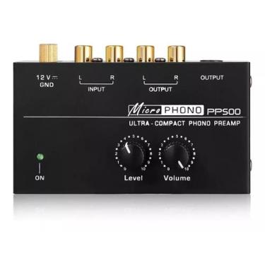 Imagem de Amplificador Fonográfico Pp500 Phono Preamp Estéreo De Baixo - Kebidu,