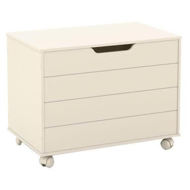 Imagem de Baú Toy Off White  Matic - Matic Moveis