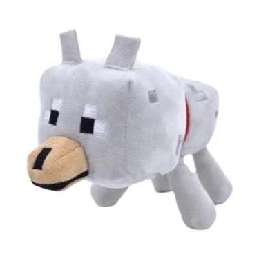 Imagem de Brinquedo De Pelúcia Lobo Para Crianças, Boneco De Animal Macio, Brinq