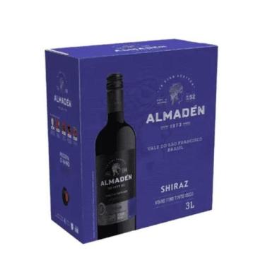 Imagem de Vinho Tinto Seco Almadén Shiraz Bag In Box 3l