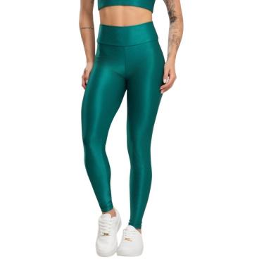 Imagem de Calça Legging Fitness Esmeralda Vekyo Roupa Para Academia Treino Moda Feminina Musculação-Feminino