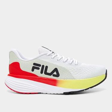 Imagem de Tênis Fila Agile Masculino, Branco, Vermelho, 42