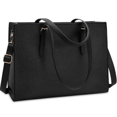 Imagem de Sacola para laptop Core Functions para mulheres de 15 polegadas preta/