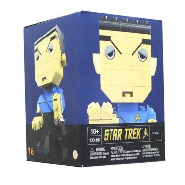 Imagem de Kit de construção Star Trek Mega Construx Kubros Spock Figure - Gloome