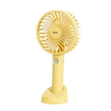 Imagem de Ventiladores USB Mini ventilador recarregável portátil amarelo - Omkar