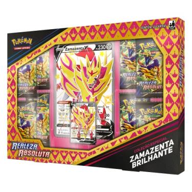 Imagem de Box Pokemon Zamazenta Brilhante, Cor: Estampado - Copag