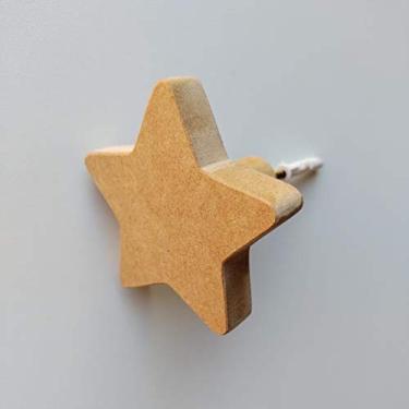 Imagem de Suporte Pendurador Estrela Para Espelho Adnet Bolsas Cru