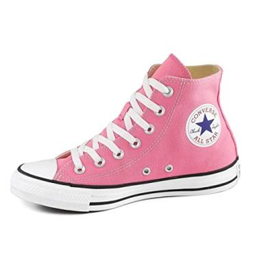 Tênis Casual Cano Alto Converse All Star Rosa Feminino