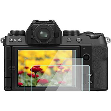 Imagem de Película protetora de tela XS10 compatível com Fujifilm X-S10 X-T30 X-T20 X-T10 [pacote com 3], vidro temperado WH1916 9H, antibolhas, antiarranhões, ultratransparente