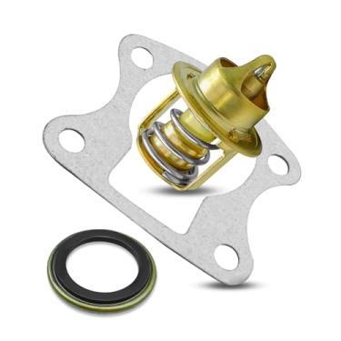 Imagem de Kit de termostato compatível com motores de popa Mercury 75 90 120 HP e Mercury SportJet 90 95 120 HP Jet Drives substitui F664068 859620 828319 F476067 Sierra 18-0854