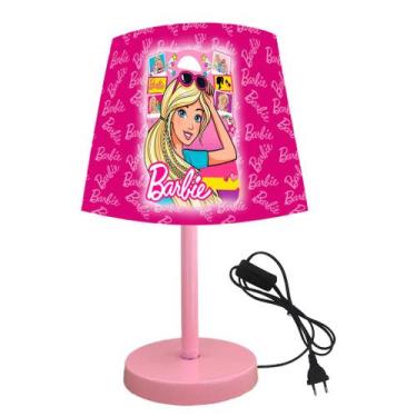 Imagem de 2019-rsa-abajur luminaria infantil quarto bebe 15x20 barbie oculos - A