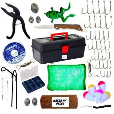 Imagem de Acessórios Pesca Caixa Completa Varios Itens Alicate Pega - Sekyped