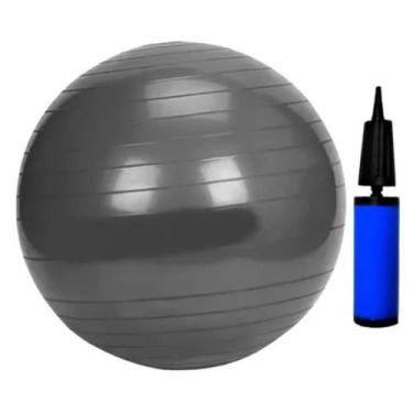 Imagem de Bola Yoga Pilates Fisioterapia 65Cm + Bomba De Ar Fitness - Geral