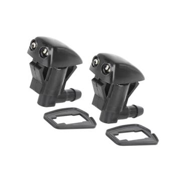Imagem de Hihaha 2 peças CL5644 Bocal Lavador de Para-brisa Jet Spray Duplo Furo para Toyota Sienna Solara Corolla Tundra 2000-2011 Material Durável