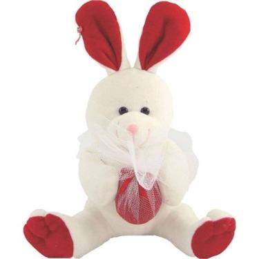 Imagem de Pelucia Coelho Ovinho Vermelho 30 cm Soft Toys Unidade
