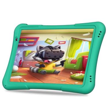 Imagem de Tablet Infantil Pritom 10" - Android 12, 32GB, Quad-Core, 6000mAh