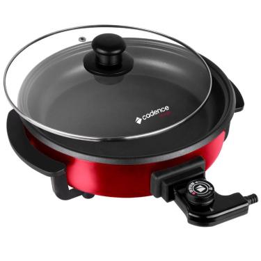 Imagem de Panela Elétrica Cadence PAN610 Multifuncional Rouge 5 Níveis de Temperatura 1250W