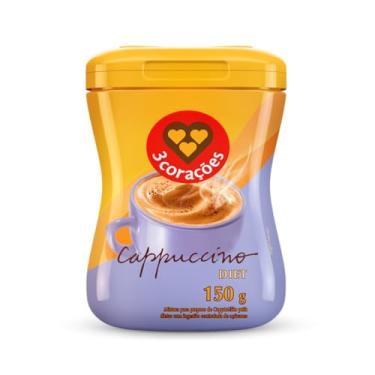 Imagem de 3 Corações Cappuccino Diet, 150g