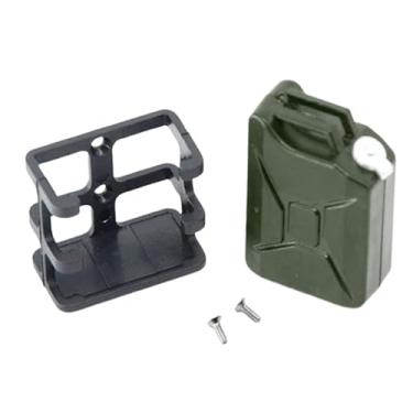 Imagem de YIJU Mini Tanque de Combustível RC Crawler Decoração de carro 1:10 Acessório de caminhão RC Tanque de combustível, Verde