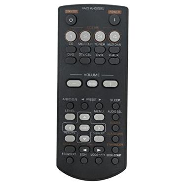 Imagem de RAV28 WJ40970EU Novo controle remoto de substituição adequado para receptor Yamaha AV RAV34 RAV250 RX-V361 RX-V365 HTR-6030 HTIB-680 RAV34 WN46680EU RX-V463 YHT-797