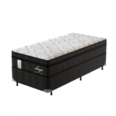 Imagem de Conjunto Box Solteiro Mola Ensacada Probel Munique (88x188x56cm)