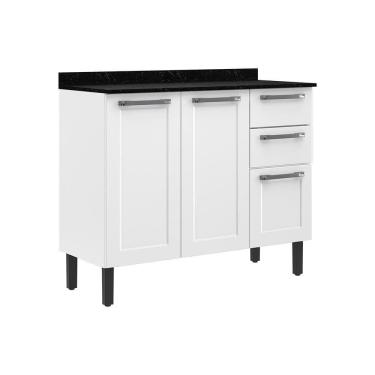 Imagem de Cozinha Completa Itatiaia Florença Com 5 Peças, 11 Portas, 9 Branco