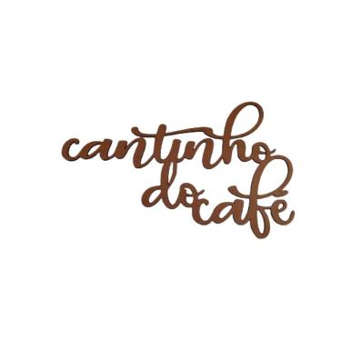 Imagem de Cantinho Do Café 7 Em Mdf 3mm Natural [f031]