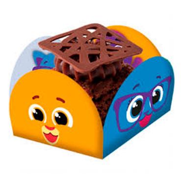 Imagem de Porta Forminha 4 Pétalas Bolofofos - 40 Unidades