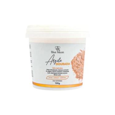 Imagem de Argila Facial Corporal e Capilar Blue Moon Pote 100g Natural