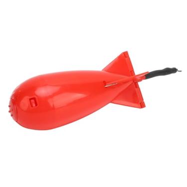 Imagem de Isca de pesca de carpa alimentador portátil portátil resistente a isca de isca de float para nidificar peixes vermelhos feitos de material pp leve e durável para vários cenários (S)