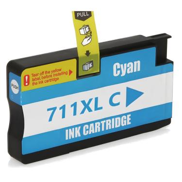 Imagem de Cartucho Para Impressora 711xl - CZ130AB Cyan Compatível