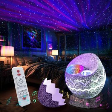 Imagem de Projetor Galaxy Rossetta Star com Bluetooth de ruído branco