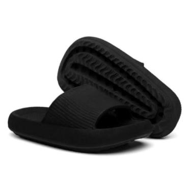 Imagem de Chinelo Nuvem OrtopéDico Unissex, Macio, ConfortáVel E FlexíVel(Preto,37/38)
