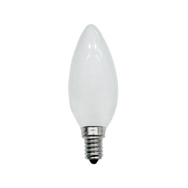 Imagem de Lâmpada Incandescente Taschibra Vela Leitosa 40w E14 110v