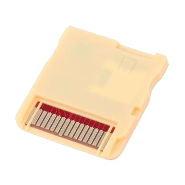 Imagem de Zyyini Dispositivo de Backup de Jogos, Cartuchos de Jogos Profissionais, Leitura de Alta Velocidade, Escrita Com Material ABS, Memória Flash GBA, Carrinho Flash para Sistemas MD GB (Conjunto WOODHK Amarelo)
