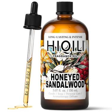 Imagem de Óleo essencial HIQILI Fragrância de sândalo com mel 150 ml