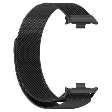 Imagem de BCMCBV Pulseira magnética de aço inoxidável para Redmi Watch 4, pulseira magnética milanesa para Xiaomi Mi Band 8 Pro, acessórios, For Miband 8 Pro, Ágata